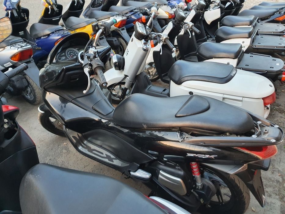 Скутер Хонда Дио 95 серый из Японии купить мопед