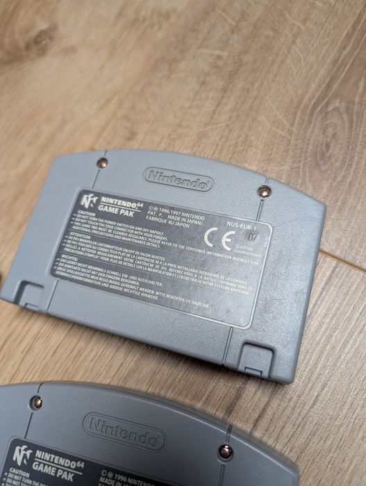 Lote de 3 jogos Nintendo N64