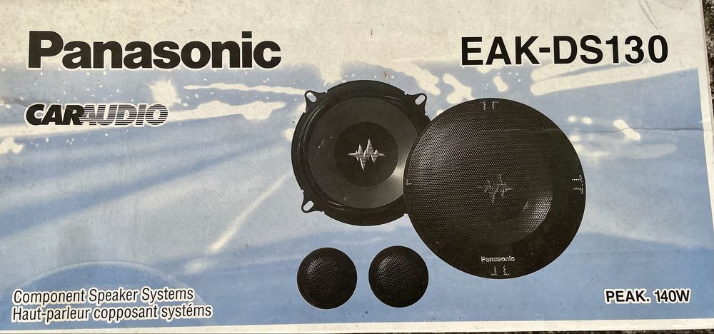 Colunas Novas Panasonic 140w