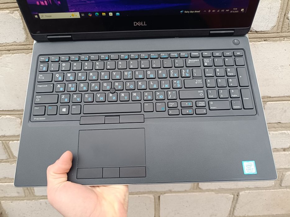 Сенсорний Ігровий ноутбук Dell (i7 8850H/16/256/P1000 4gb)