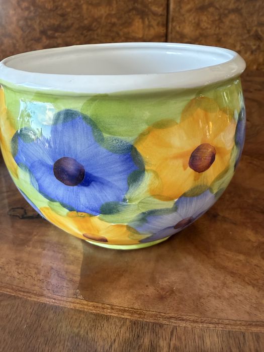 Osłonka na kwiaty w bratki