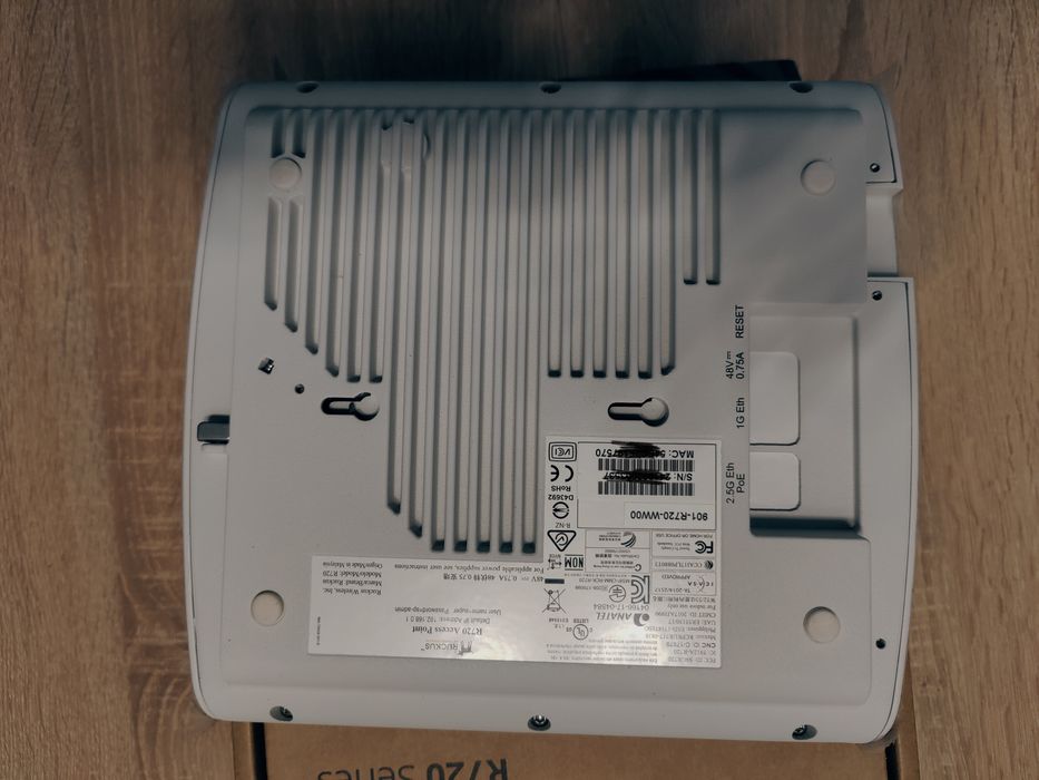 Ruckus R720 w oprogramowaniem unleashed 4x4:4 punkt dostępowy / WiFi