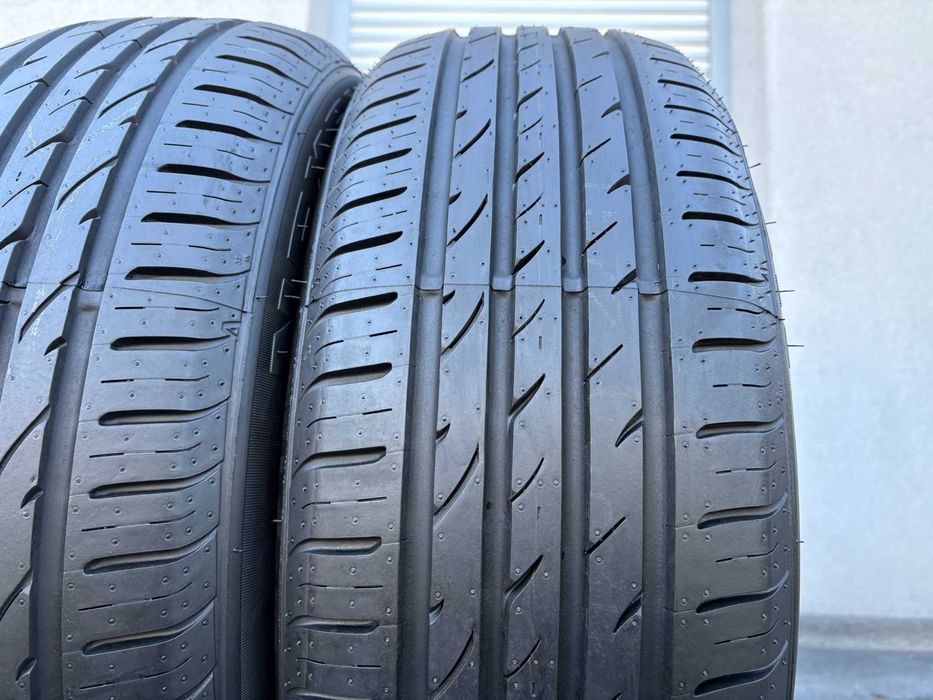 x2 letnie 215/55R17 Nexen 7,1mm 100% bieżnika 2023r świetny stan! L394