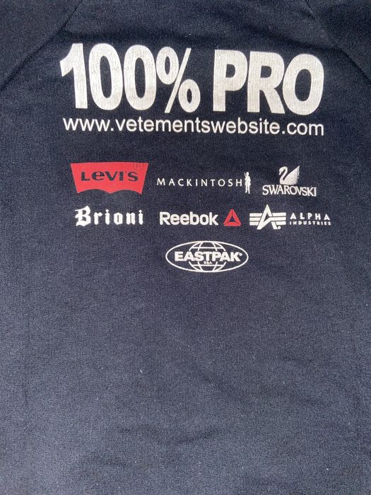 Vetements 100% pro hoodie: 1 200 грн. - Худи Борисполь на Olx
