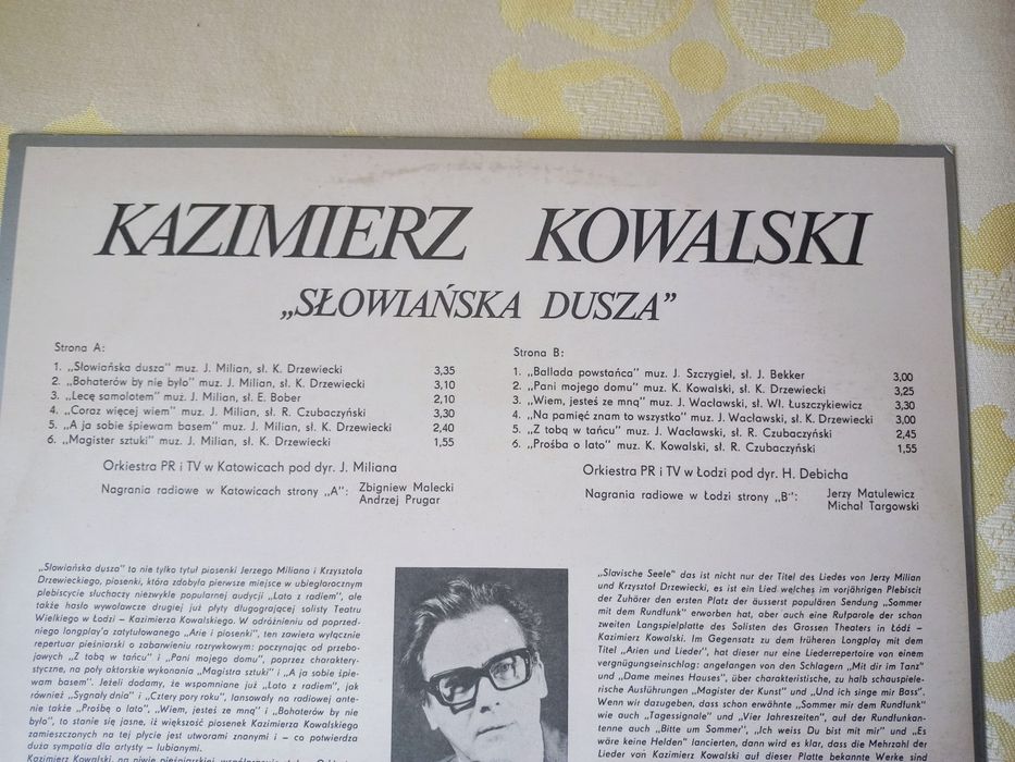 Kazimierz Kowalski płyty winylowe