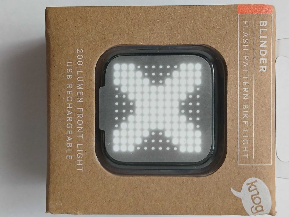 Lampka rowerowa przód Knog Blinder - X nowa*oryginał
