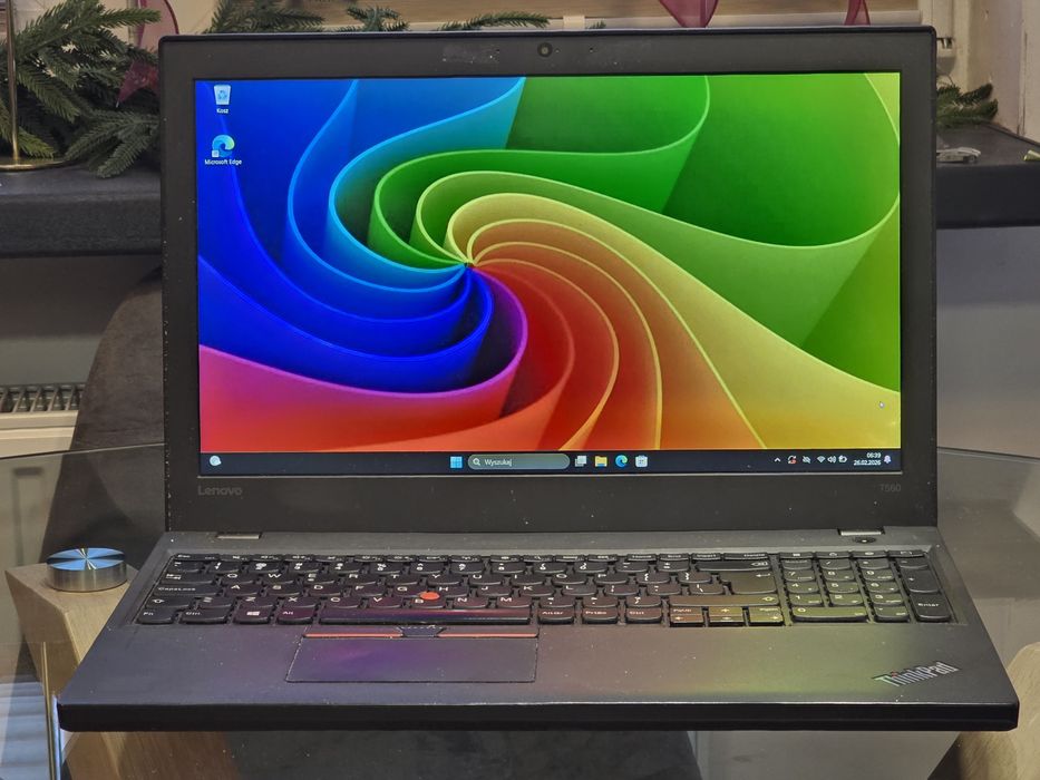 Lenovo ThinkPad T560 15,6 2XBateria' i5 16GB RAM 256GB SSD Windows 11 Gwarancja