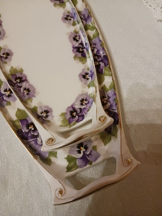 Polmiski 46 cm do serwowania ryb Rosenthal Victoria Luise bratki