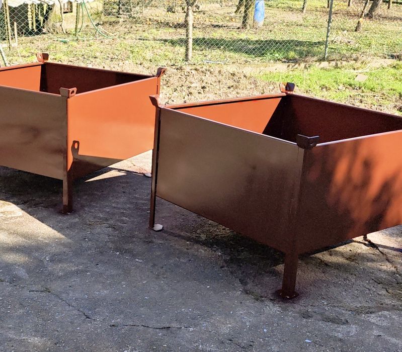 Caixotes ferro organizador