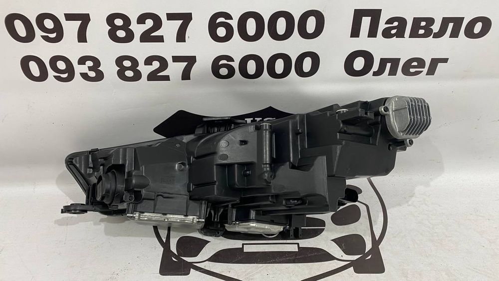 8W AUDI A4 B9 Фара права (ліцензія) 2016-19