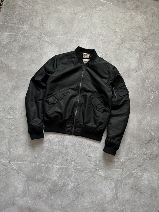 Мужской бомбер Schott USA.