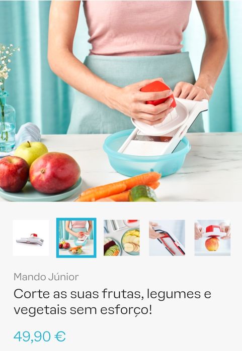 Mandolina Tupperware Mando Junior