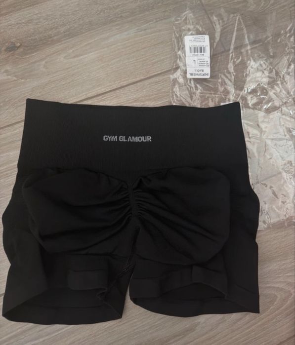 Spodenki Gym Glamour Fake BBL czarne L nowe