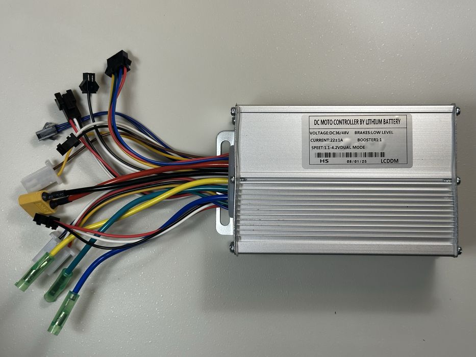 Контроллер 15A 18A 22A 30A  для электронабора, Kunteng KT 36/48V 500W электровелосипед електронабір Моторы редукторные MXUS Дисплеи KT-TF01U