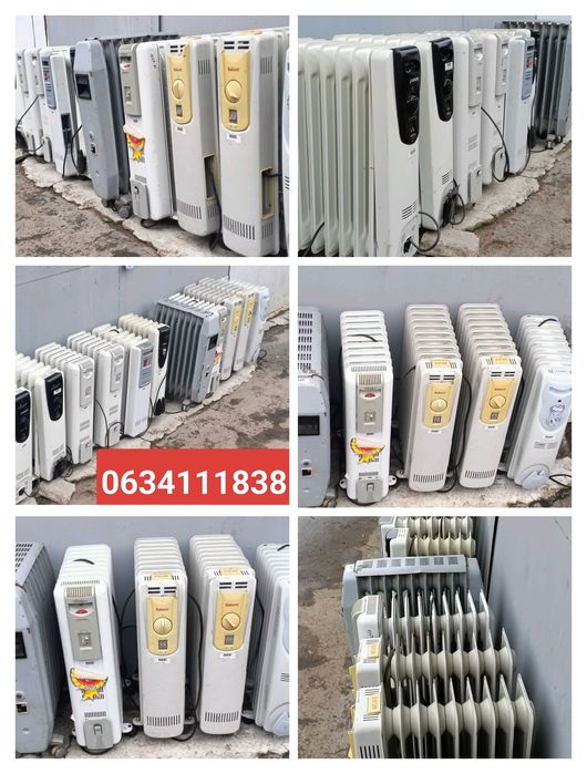 Обогреватели металлические бытовые (масляные ). 50 шт.