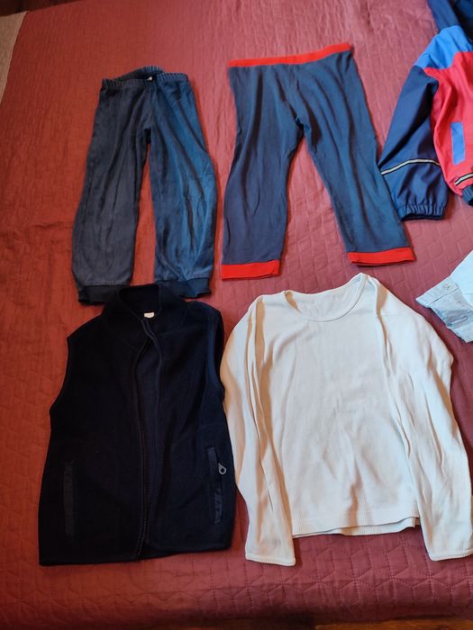 Paczka ubrań dla chłopca, rozmiar 116.