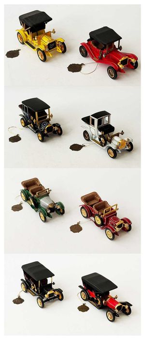 MATCHBOX_8 modelos da Série Comemorativa Yesteryears. Como novos.