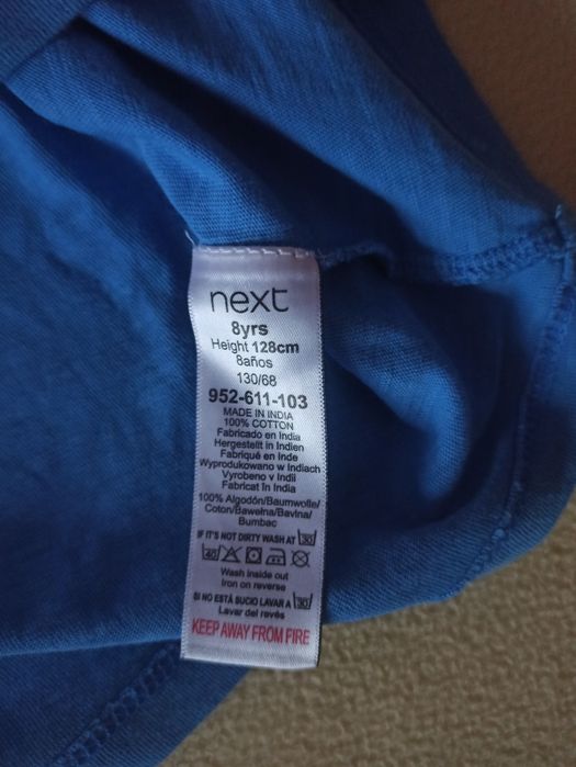 Bluzka z koronką, Next, rozmiar 128