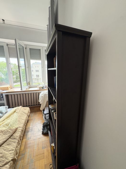 Dwa regały Hemnes IKEA ciemny brąz