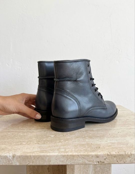 Botas Segmento em pele