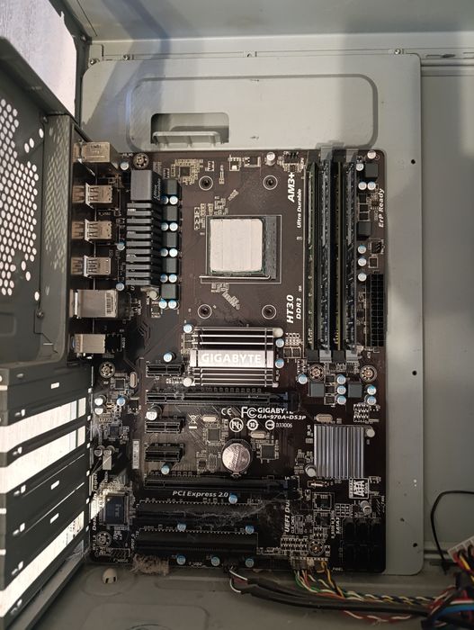 Комплект плата Am3+ ddr3 16gb amd fx 6300