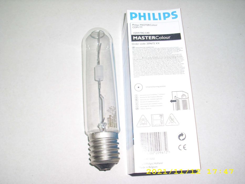 Philips CDM-TT 150W/942 E40 Mastercolour MH lampa
