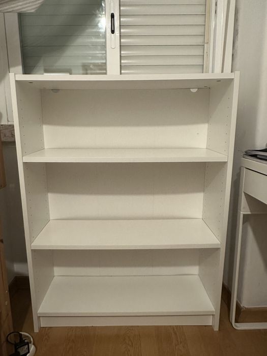 Estante branca80x28x106cm