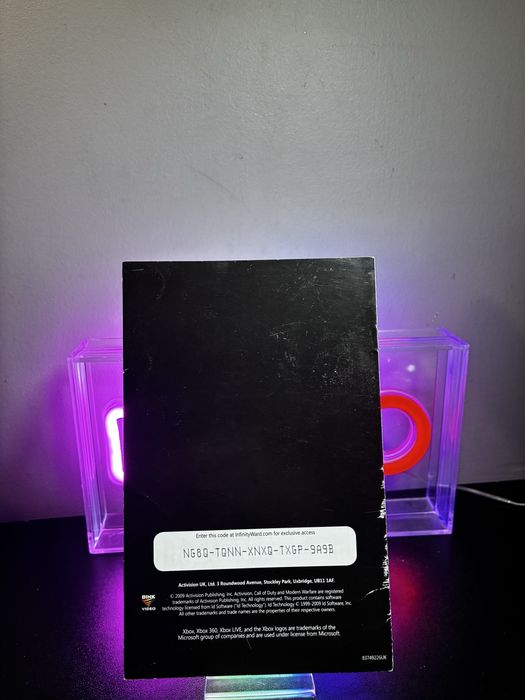 Call of Duty Modern Warfare 2 Xbox360 manual instrukcja