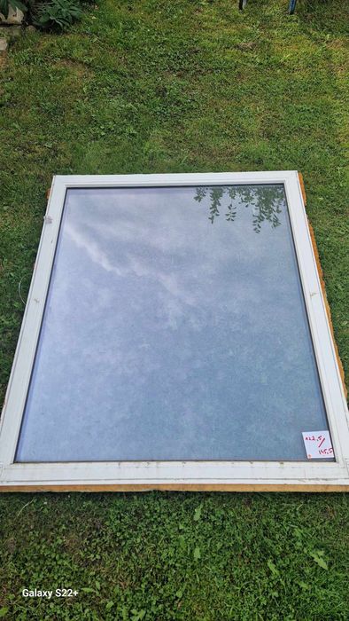 Okno stałe dwuszybowe 122szer. x 145wys.