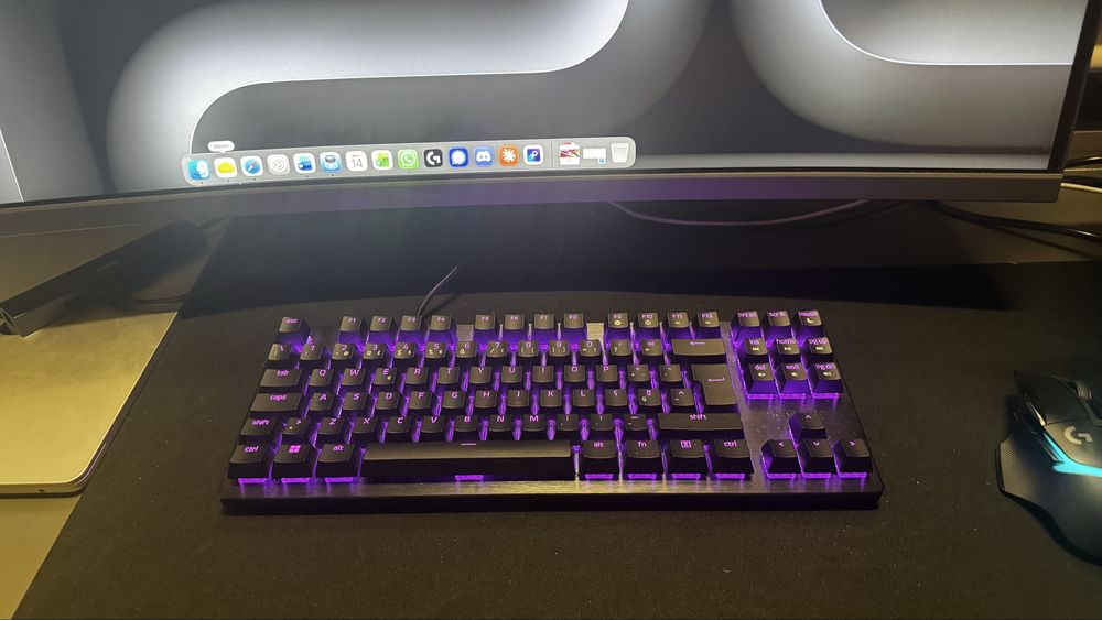 PERIFÉRICOS GAMING — Monitor 34" 240Hz + Teclado + Rato + Tapete | TUDO NOVO