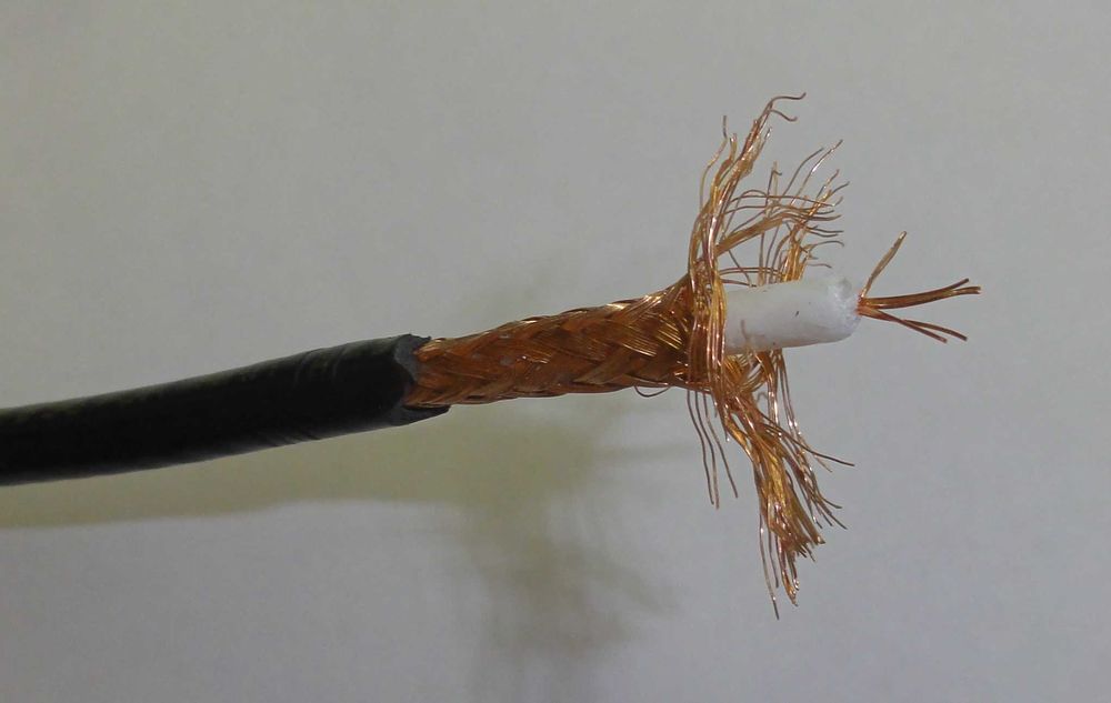 BELDEN кабель медь коаксиальный HIFI аудио видео видеонагляд 75Ом