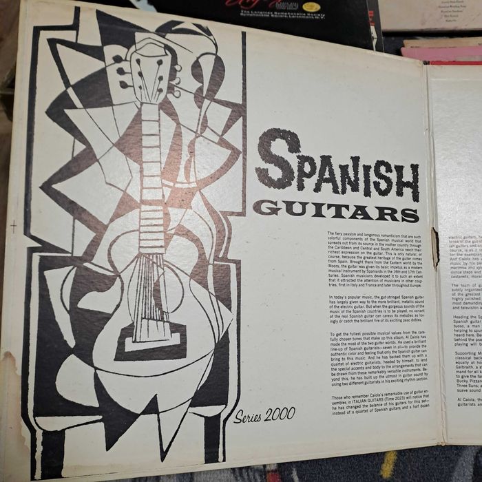 Al Caiola - Spanish Guitars LP USA 1962