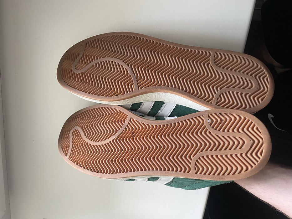 кроссовки adidas campus зеленые