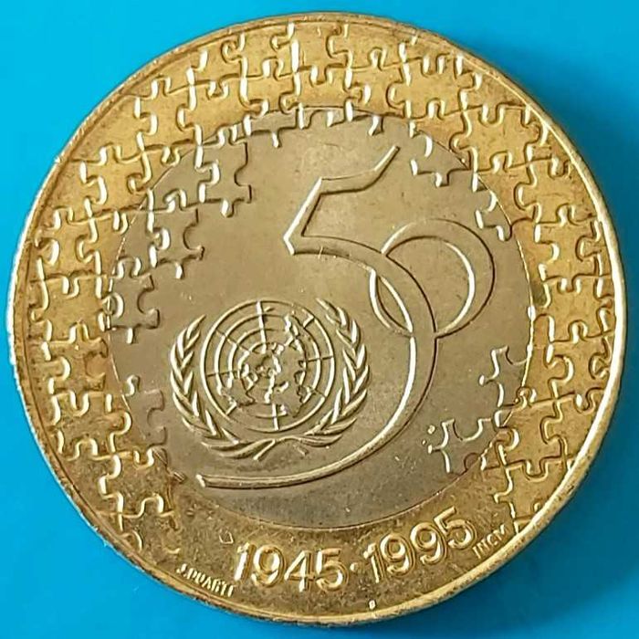 200$00 de 1995 50º Aniversário - Nações Unidas