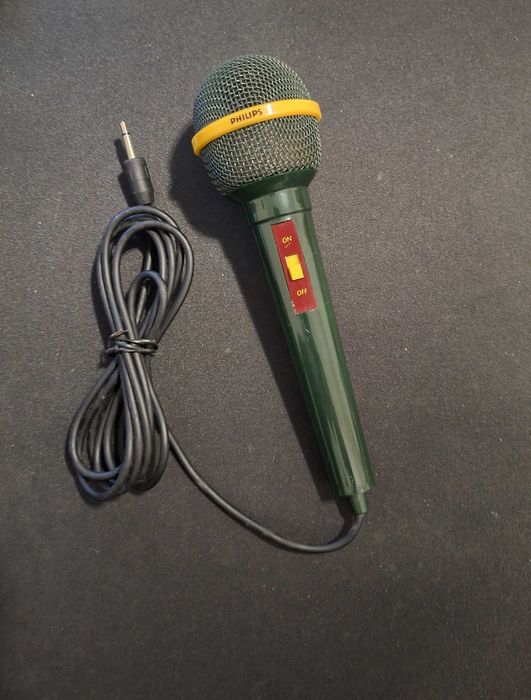 Microfone Philips SBC 3012 - Anos 80