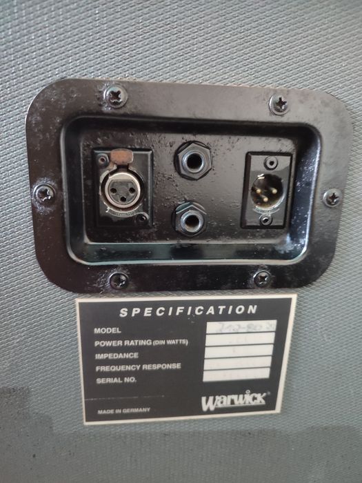 Coluna baixo Warwick 212-80