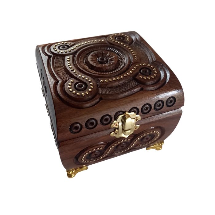 Шкатулка дерев'яна,різьблена