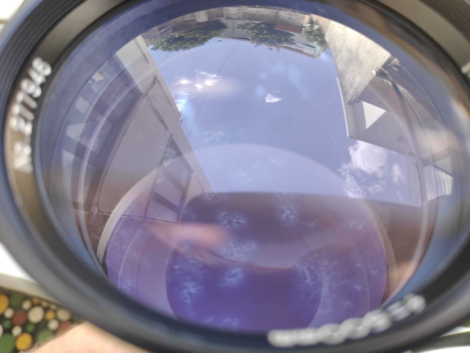 Samyang 500mm F8.0 com adaptador T2 M4/3