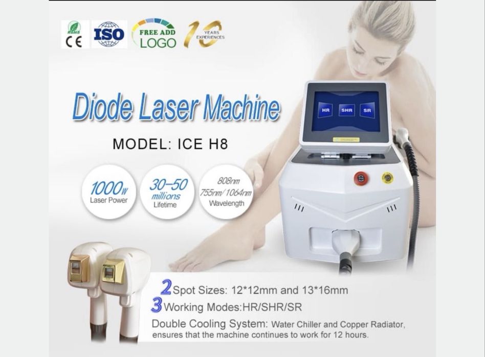 Maquina lazer de iodo / 2000€ !!!