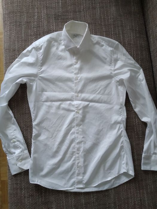 Stenstroms slim two fold supper cotton shirt koszula męska bawełna