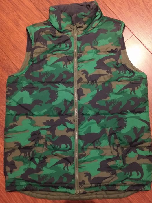 Ciepła dwustronna kamizelka rozm.152-164