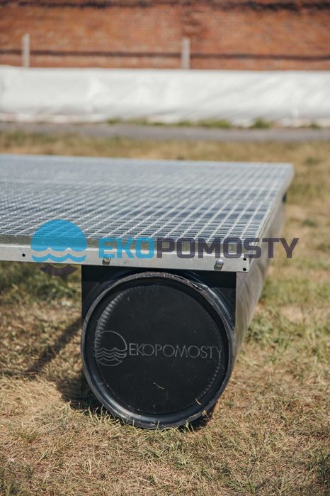 OD RĘKI - Pomost pływający, platforma pływająca 3x2,4m - 7,2mkw