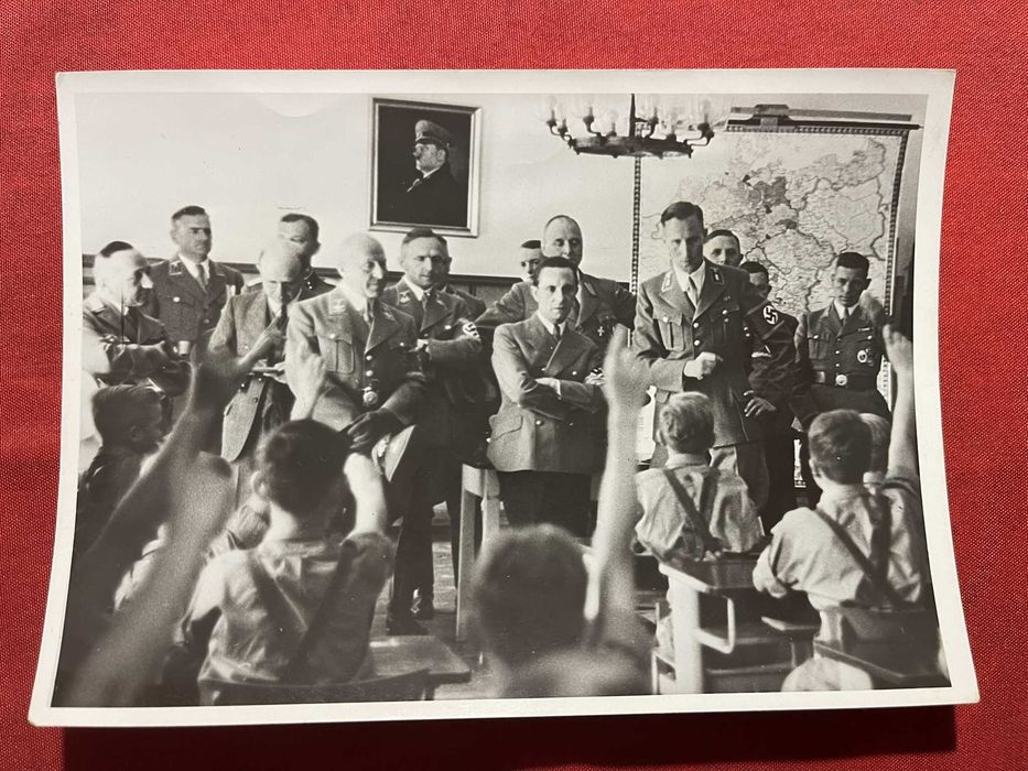 Fotografia Original WWII 1942 Goebbels – Associated Press