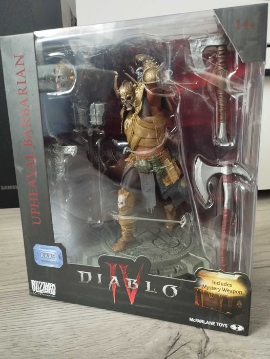 Nowa Figurka Kolekcjonerska Akcji Barbarian (Rare) - Diablo IV