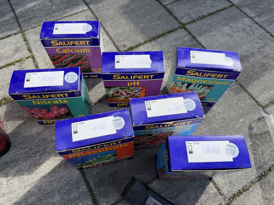 Sól Aquarium Systems Reef Crystals 10kg + testy, aerometr, filtr ro/di, akcesoria do akwarium morskiego