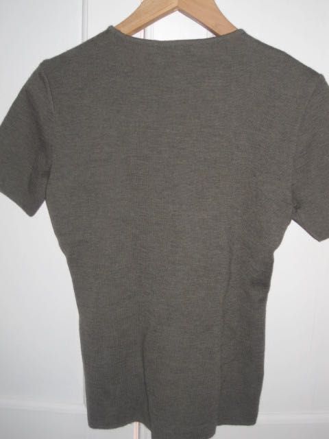 Camisola blusa lã Armani cinza tamanho M