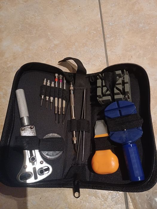 Kits Relojoaria+ kit pinças de relojoeiro
