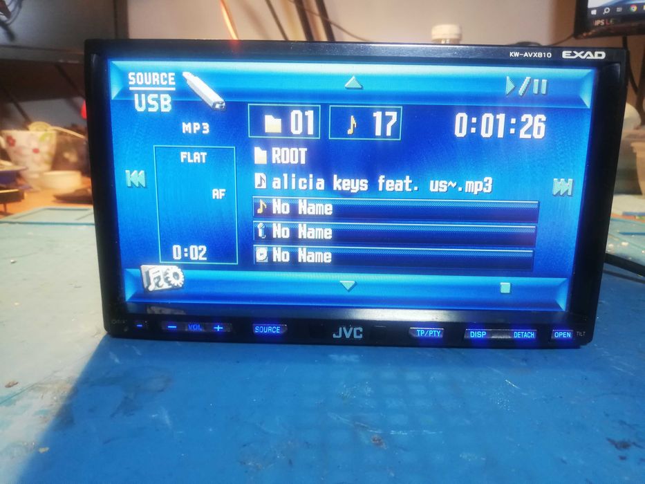 Radioodtwarzacz JVC  KW-AVX810 MP3 DVD USB  4X50  2din