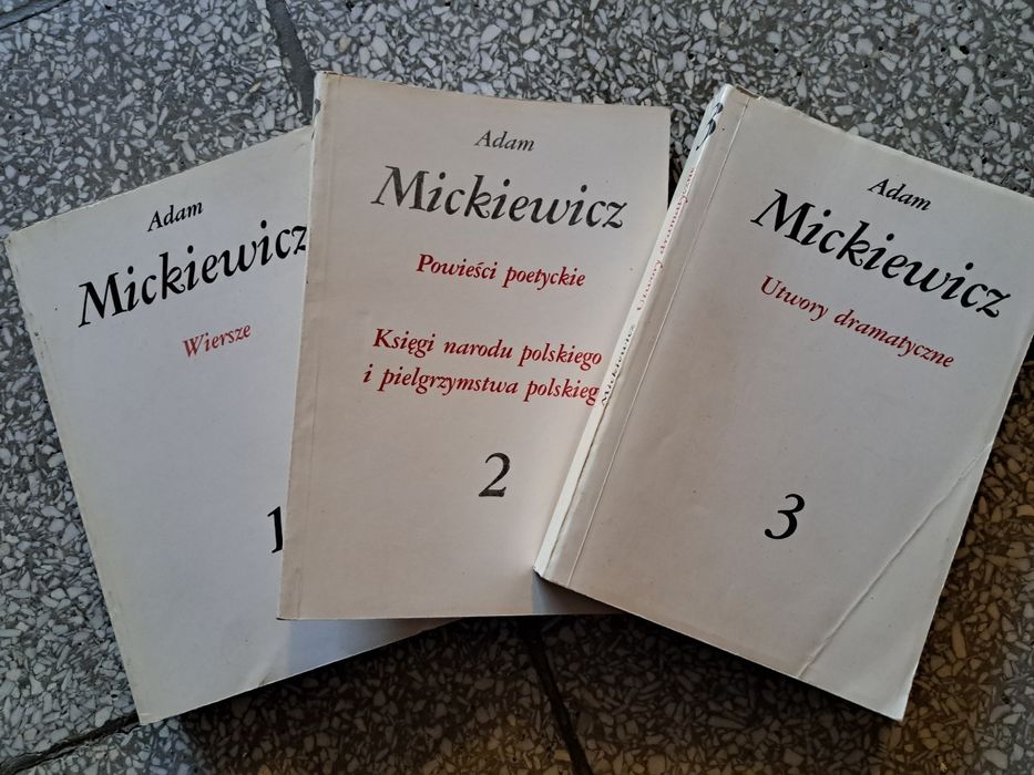 Adam Mickiewicz - seria dzieł
