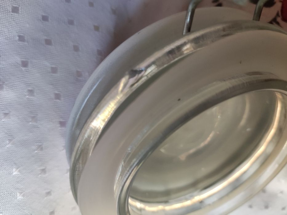 Słoik na pierniczki cukierki z Mikołajem